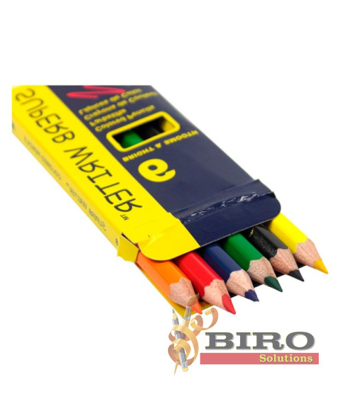 Creioane colorate MARCO SuperbWriter, 6 culori, 4100-6CB